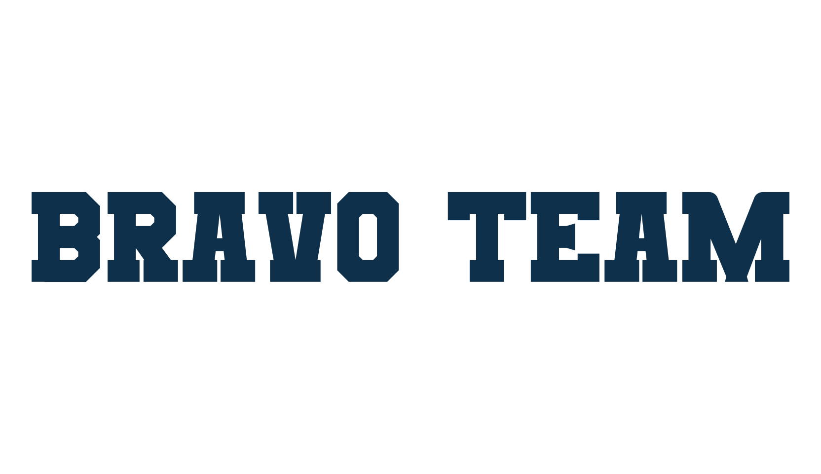 Bravo Team, fancy old school decorative font preview