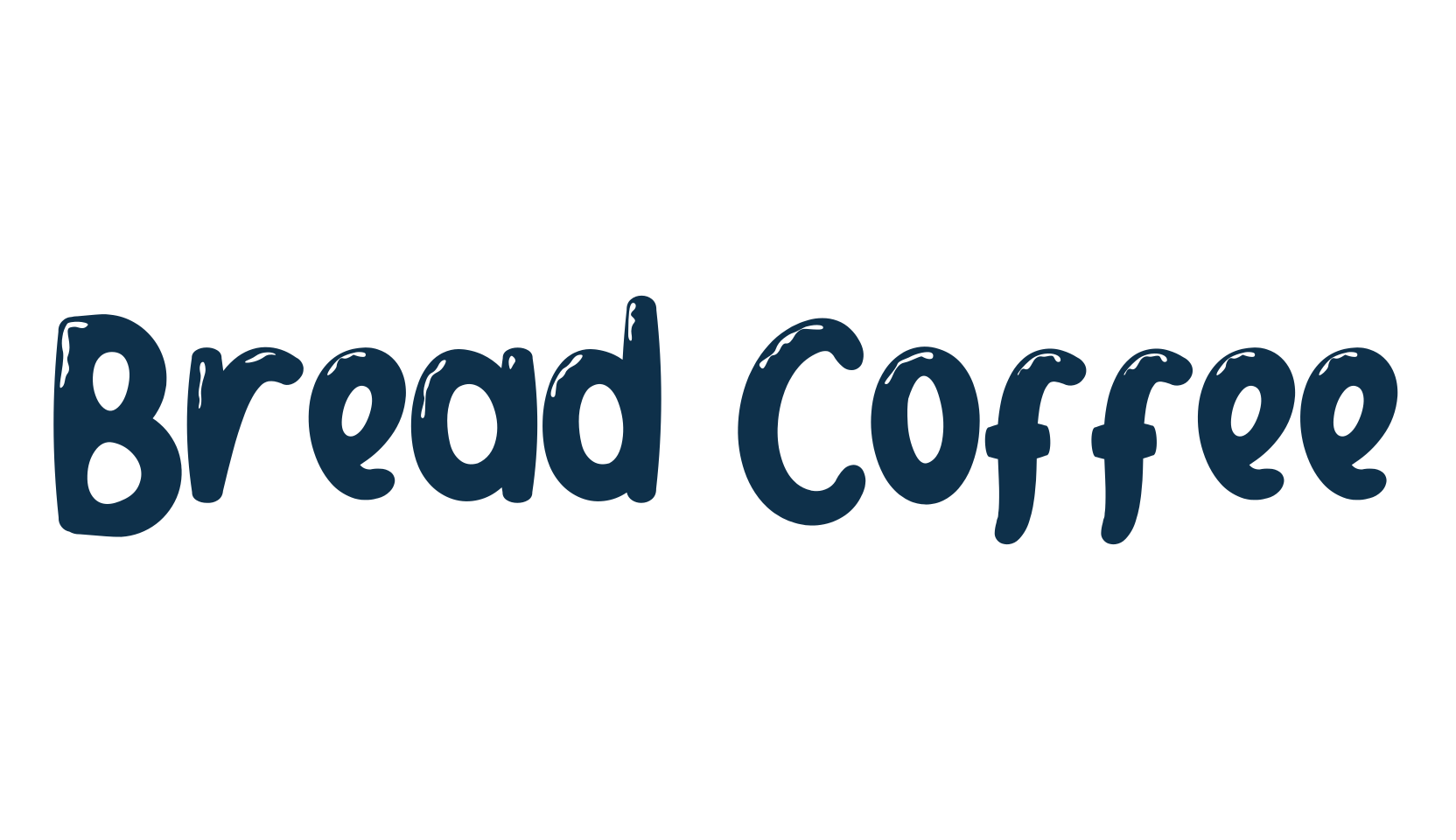 Bread Coffee (bread-coffee), cartoon font preview