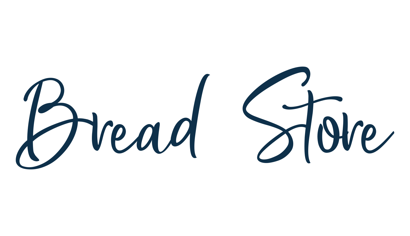 Bread Store, script handwritten fancy decorative calligraphy font preview