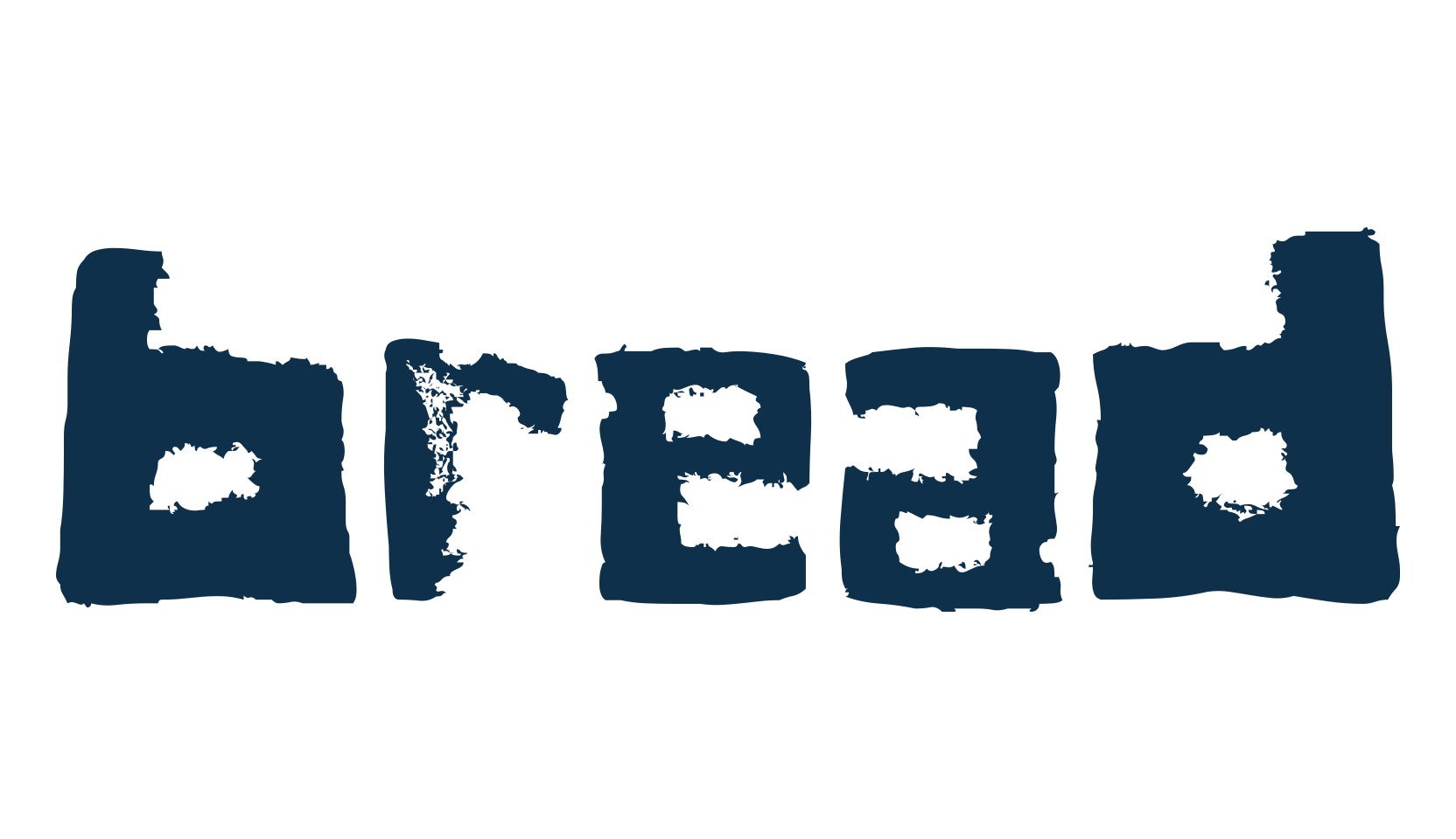 Bread, destroy font preview