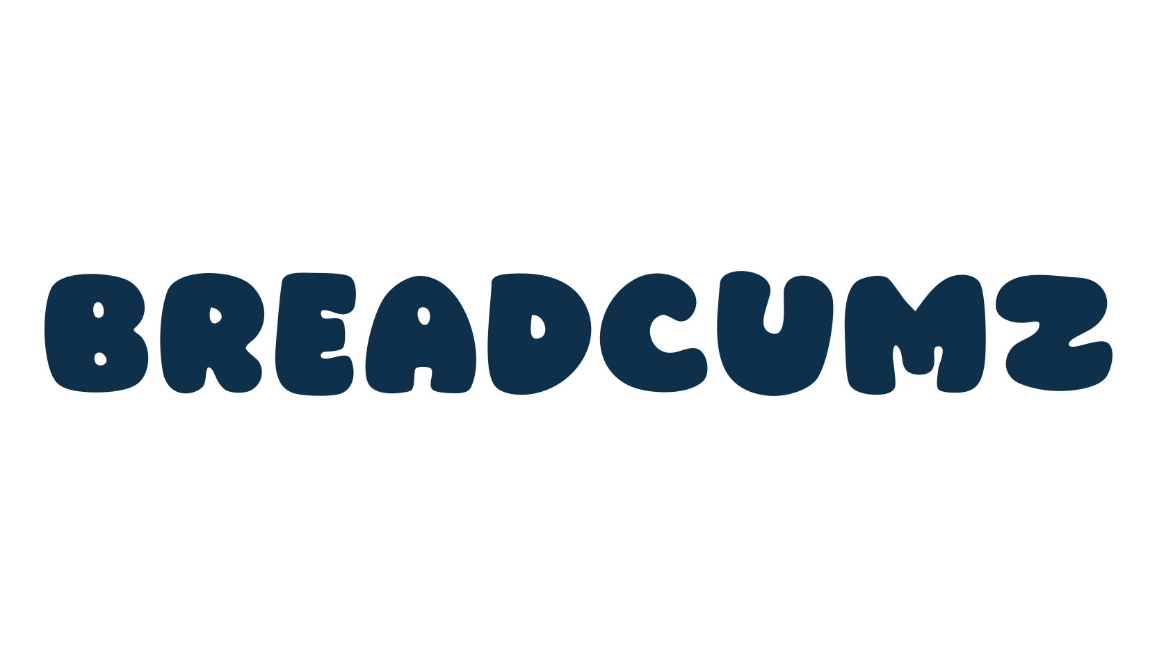Breadcumz, fancy cartoon decorative font preview