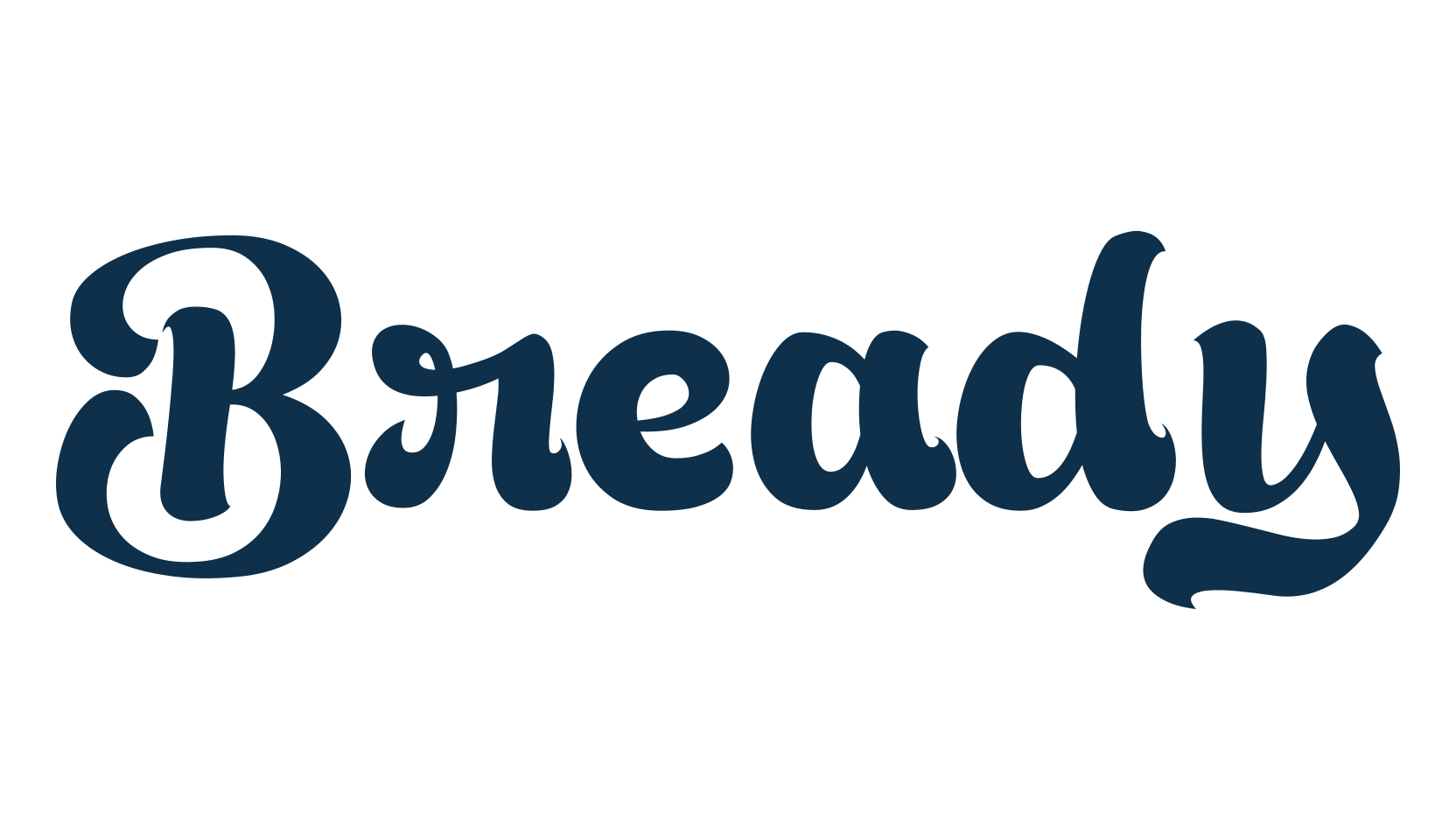 Bready, various font preview