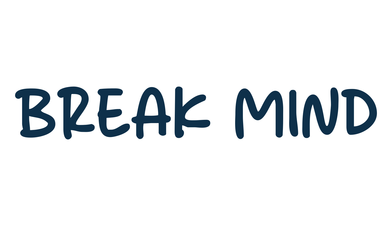 Break Mind, script handwritten fancy decorative calligraphy font preview