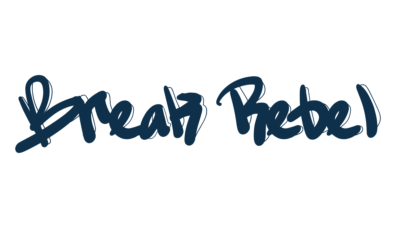 Break Rebel, graffiti font preview