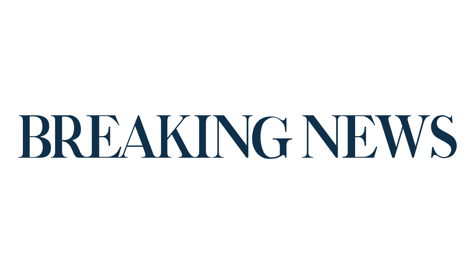 Breaking News, serif font preview