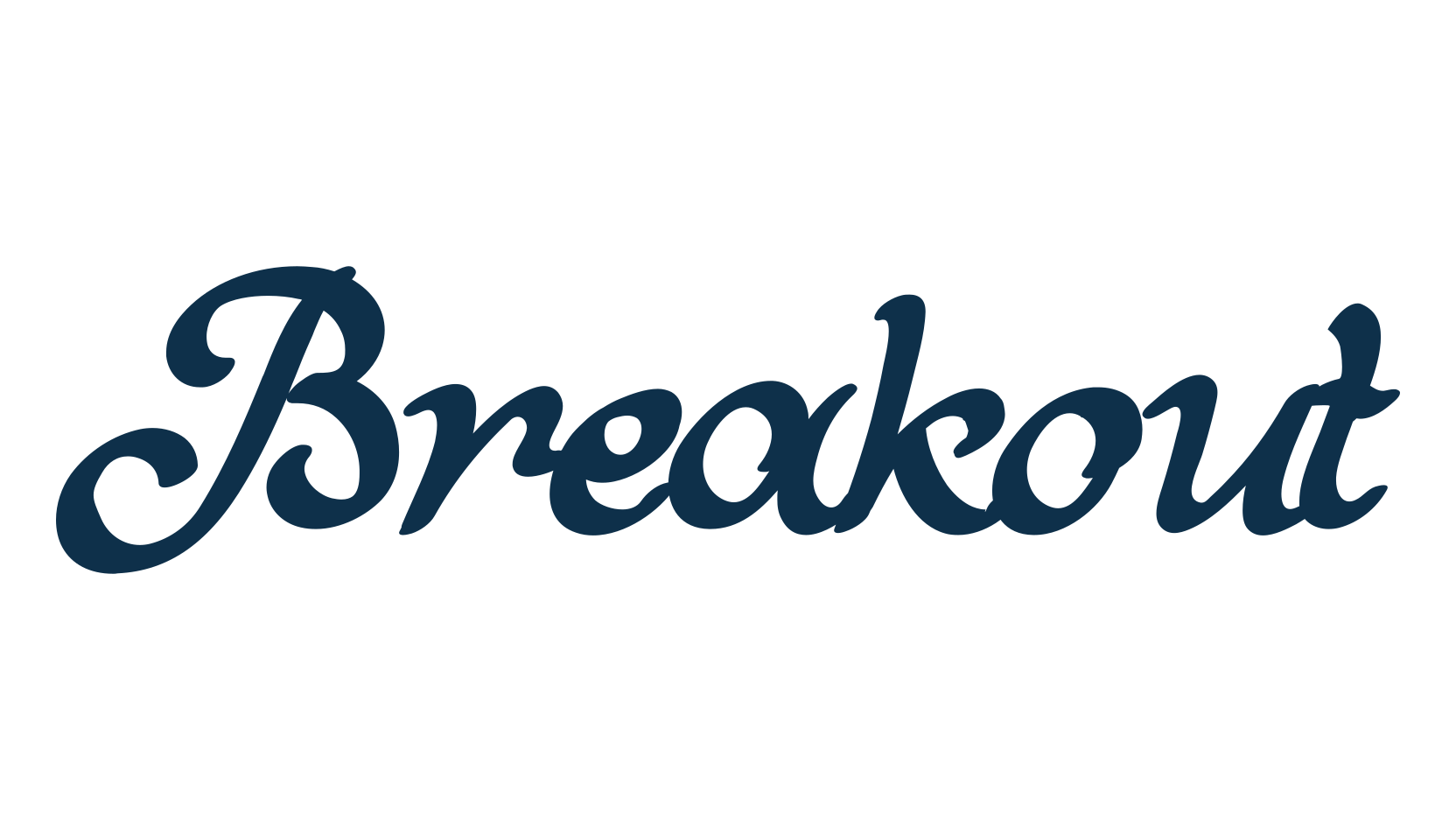Breakout (breakout-4), old school font preview