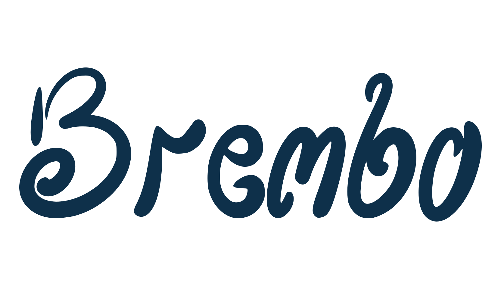 Brembo, curly font preview