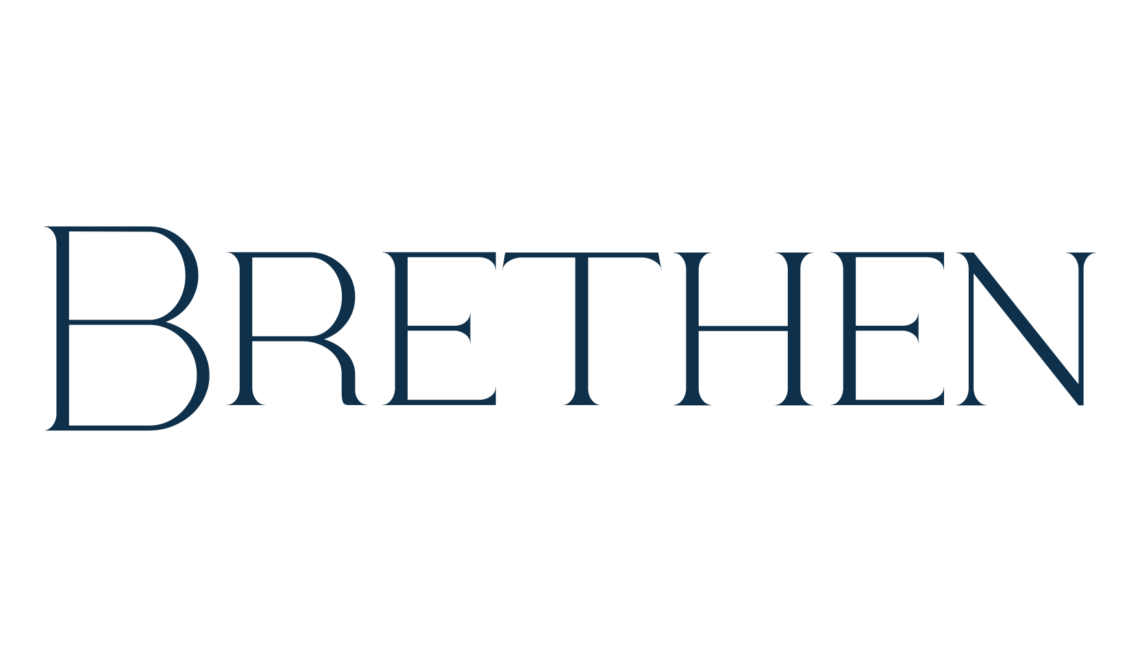 Brethen, serif font preview
