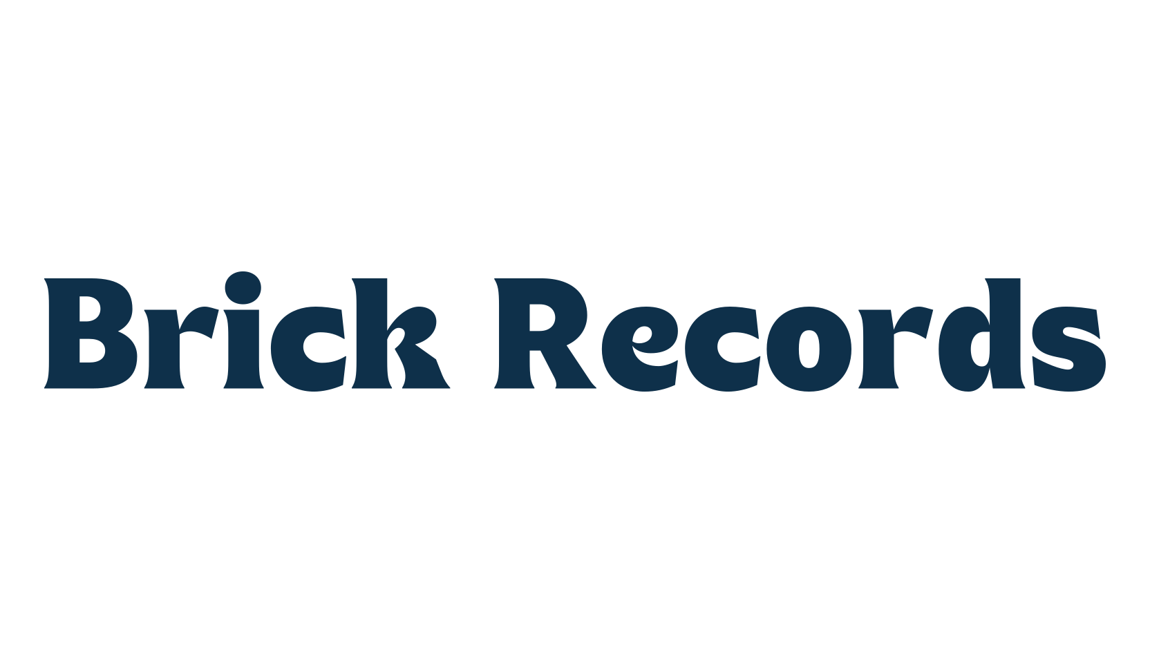 Brick Records, basic serif font preview