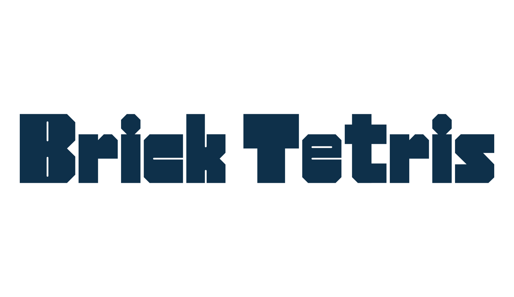 Brick Tetris, square font preview