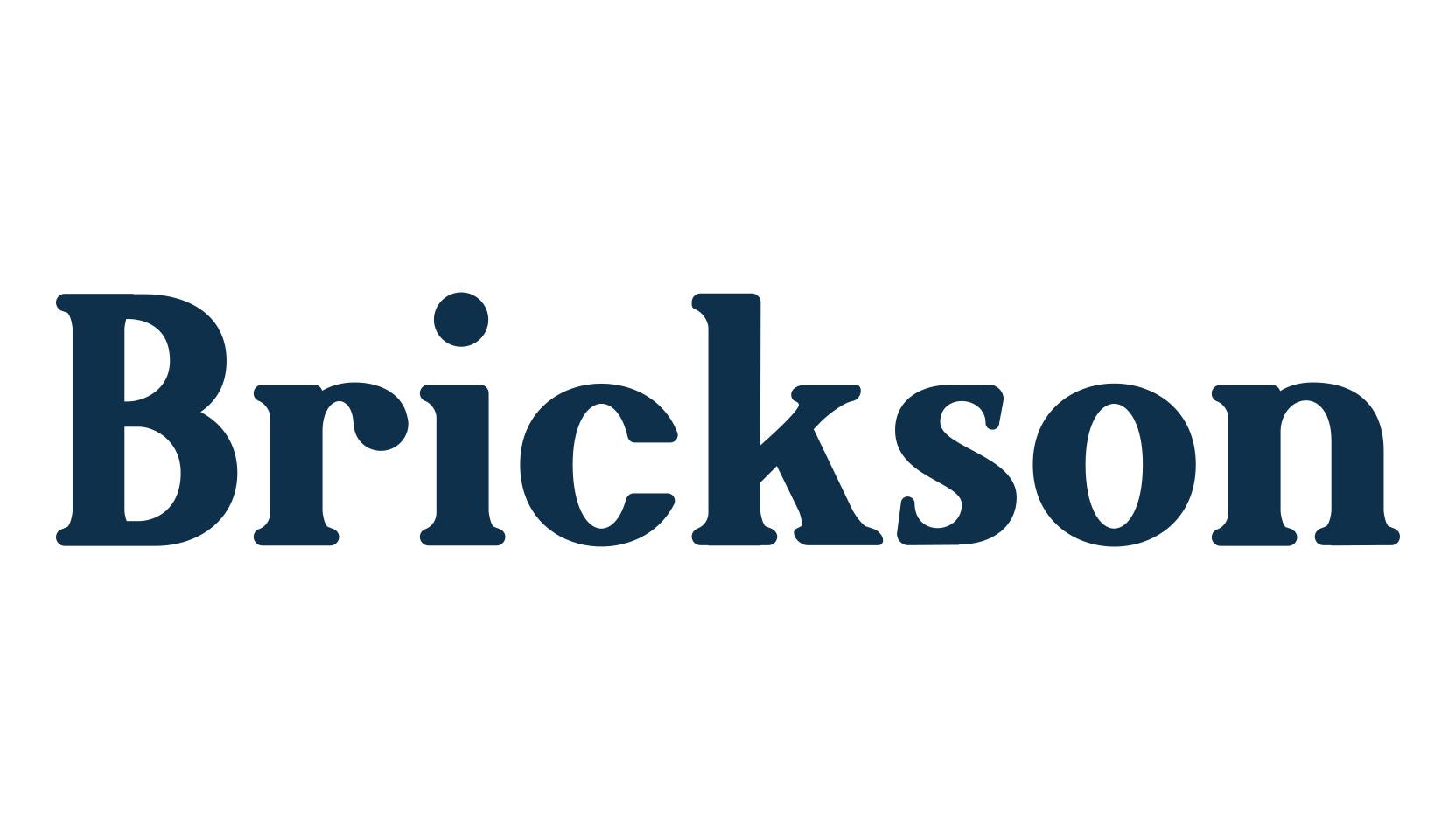 Brickson, basic serif font preview
