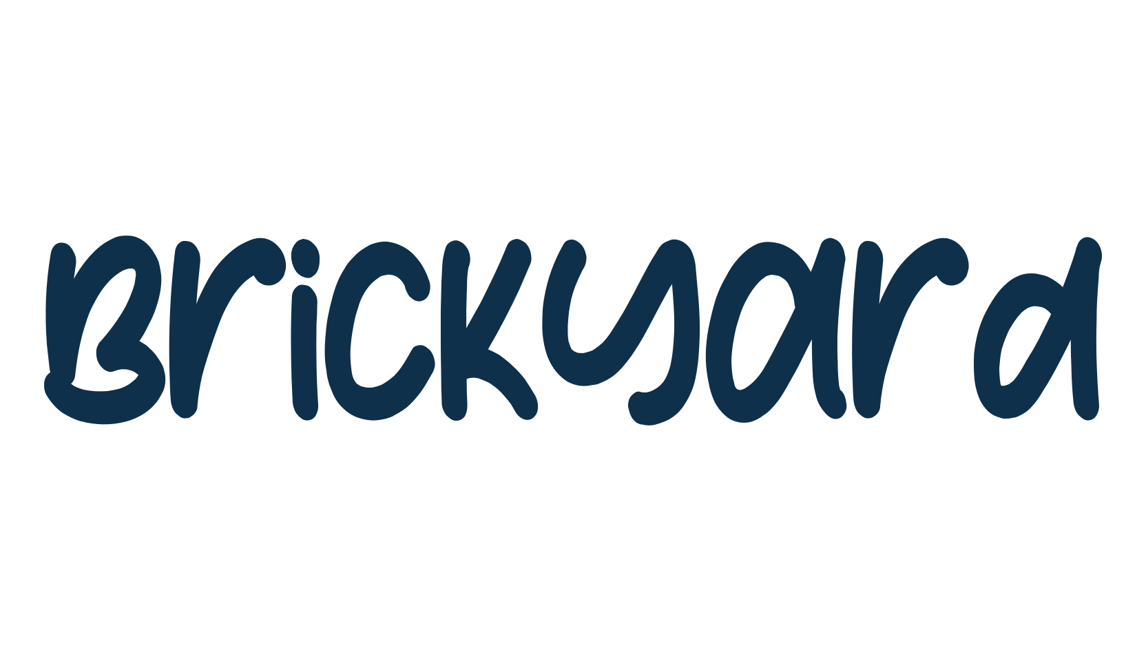 Brickyard, fancy decorative font preview