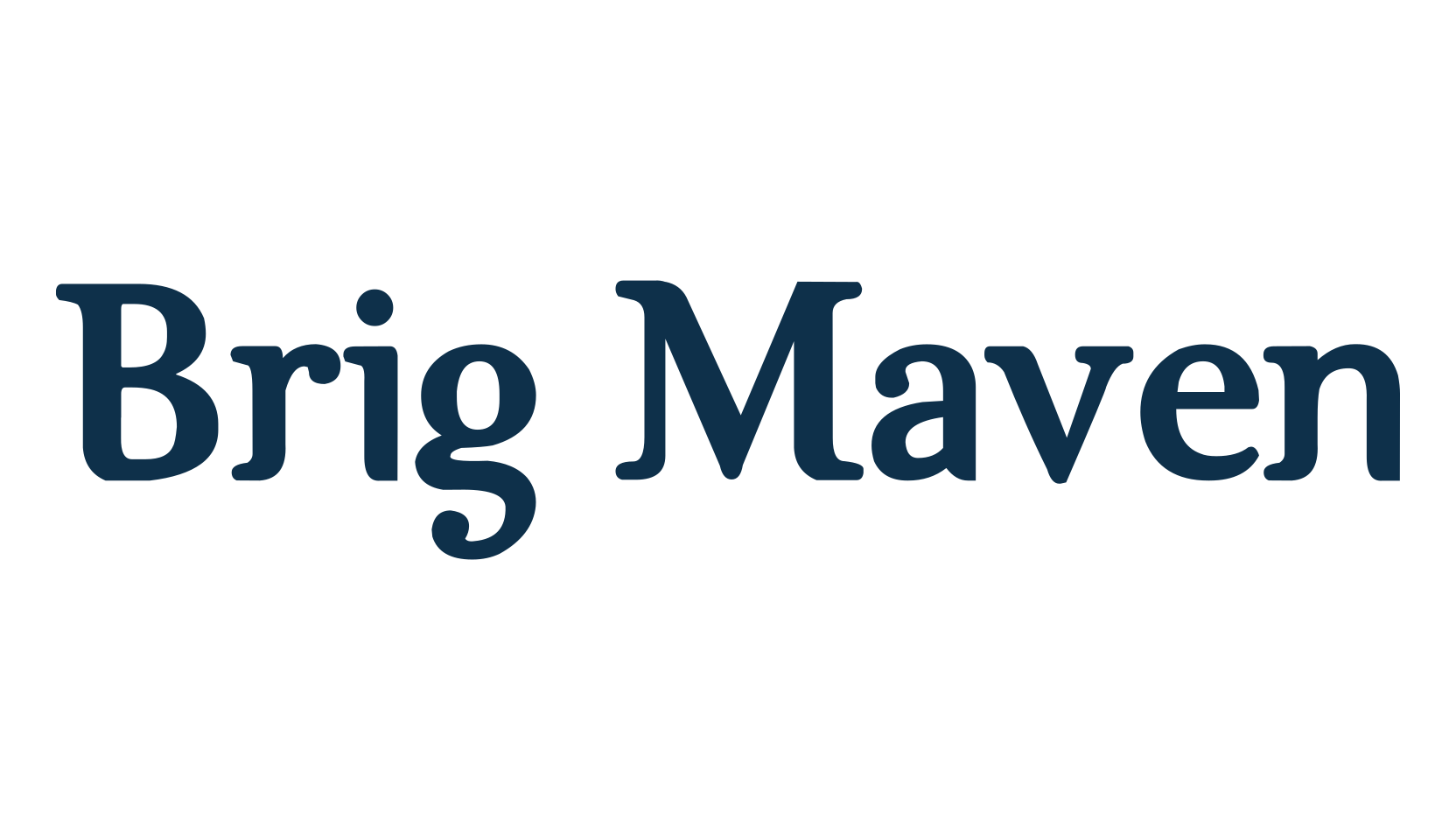 Brig Maven, various font preview