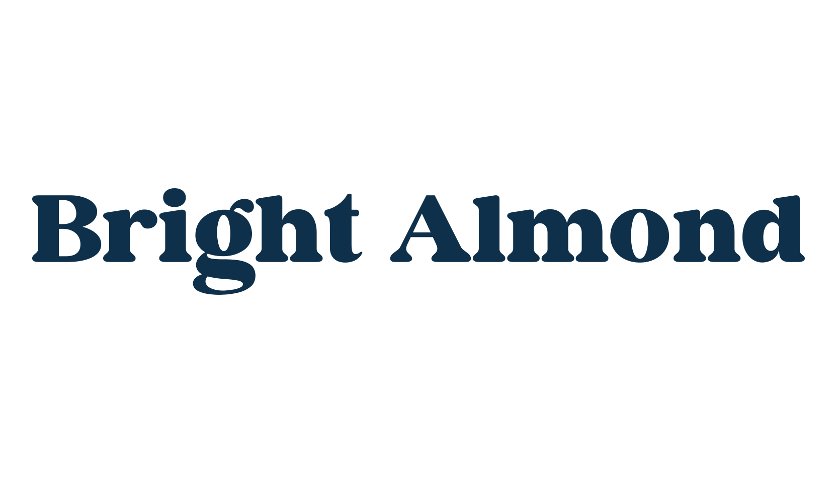 Bright Almond, retro font preview