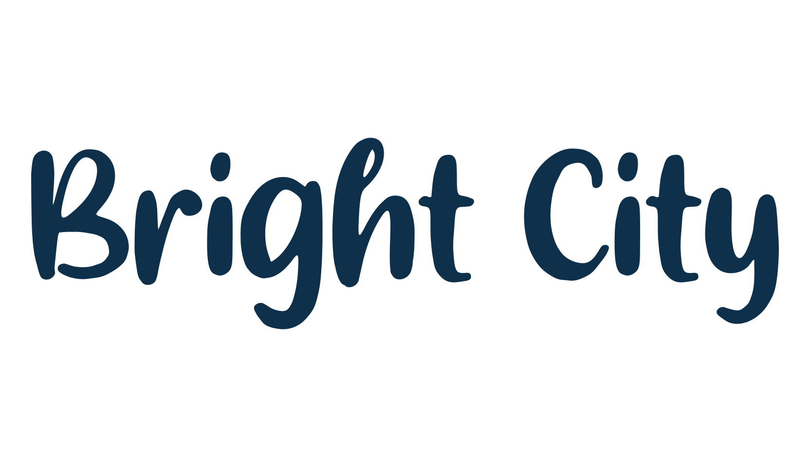 Bright City, display market font preview