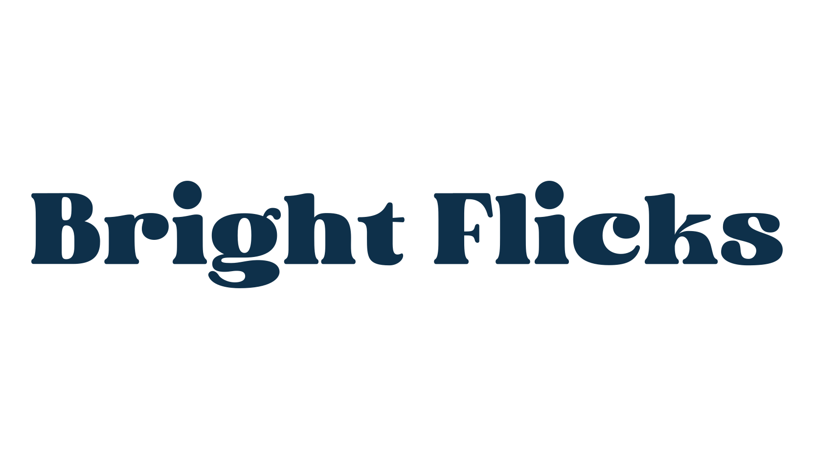 Bright Flicks, basic serif font preview