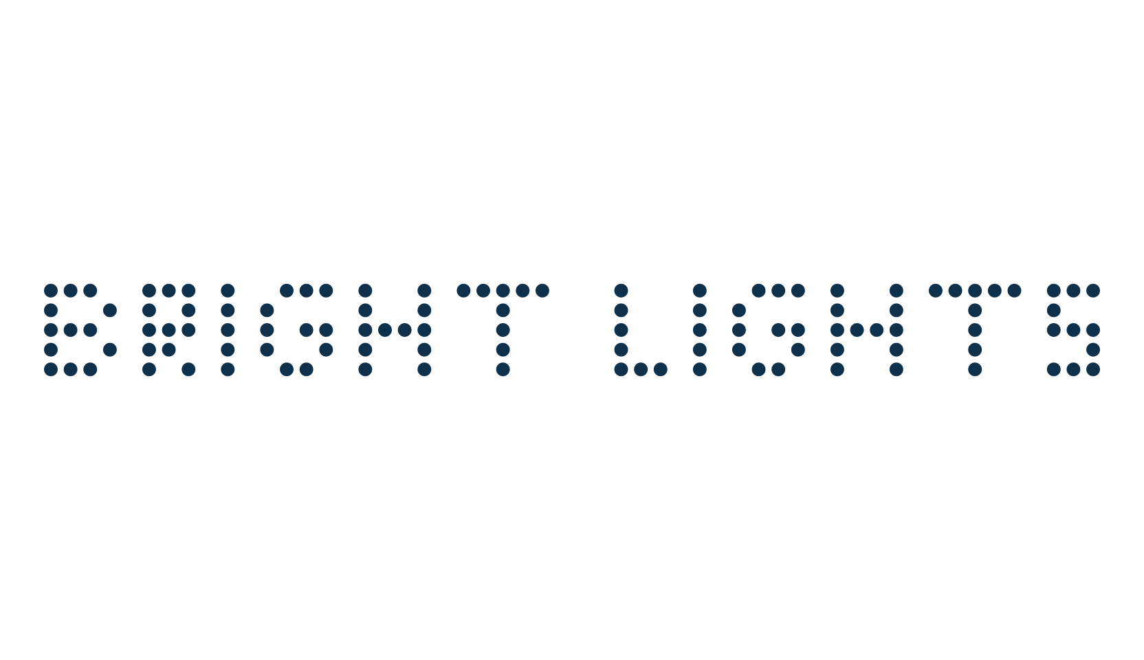 Bright Lights, techno lcd sci-fi font preview