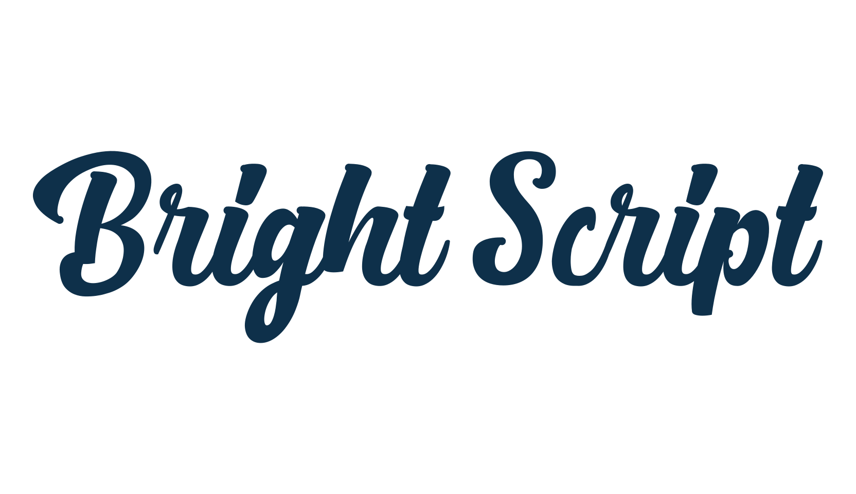 Bright Script, script brush fancy decorative calligraphy font preview