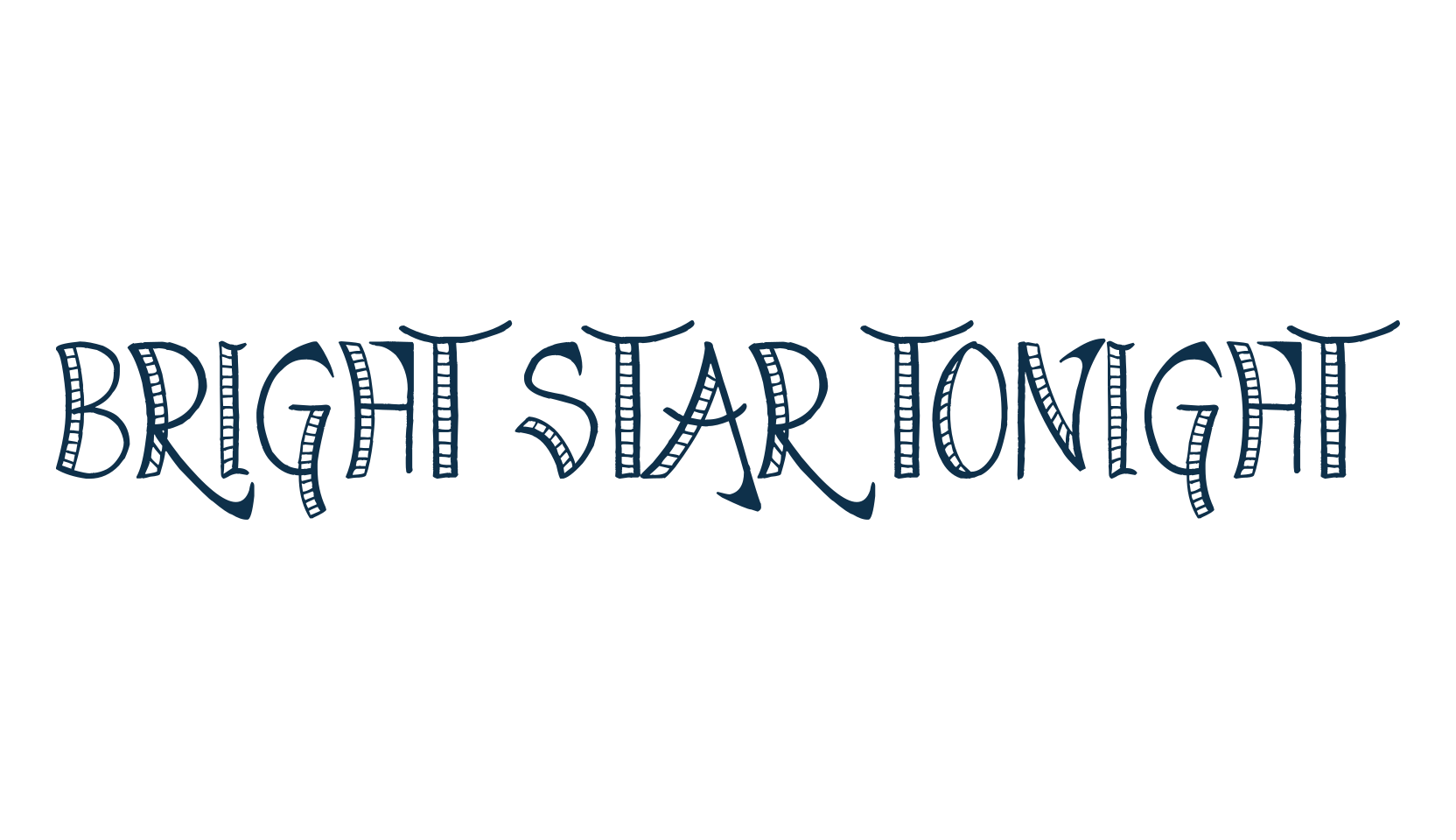 Bright Star Tonight, various font preview