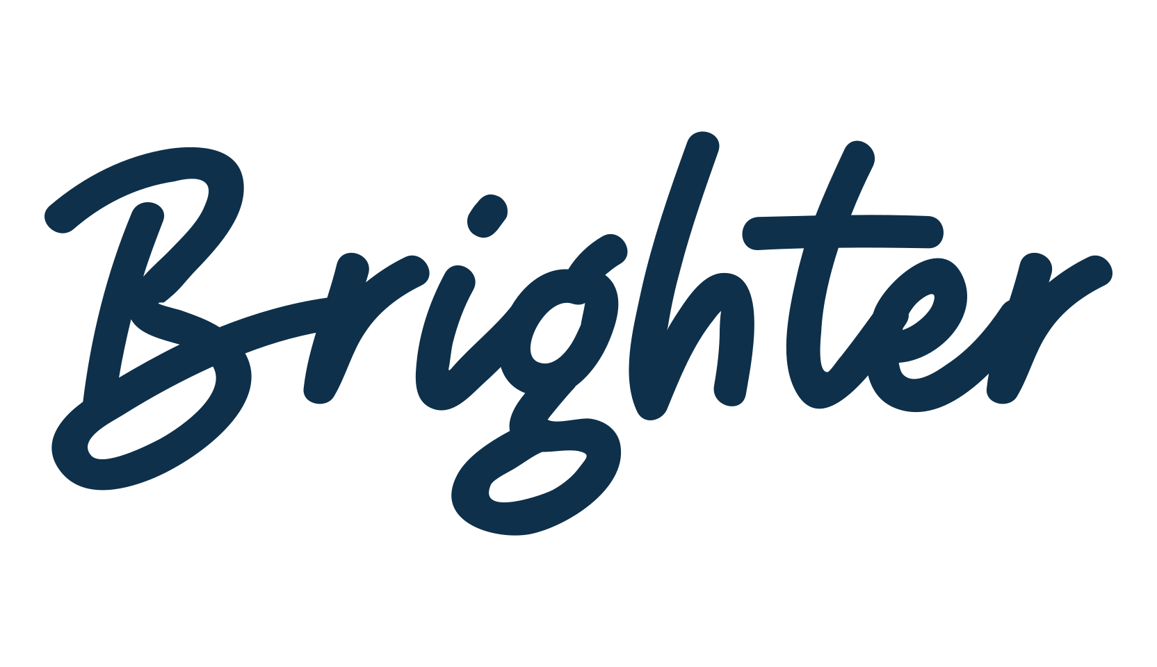 Brighter, script handwritten fancy decorative calligraphy font preview