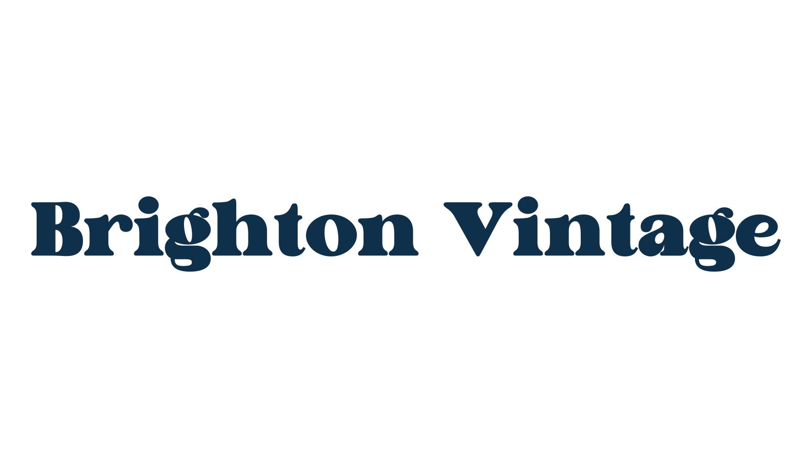 Brighton Vintage, fancy retro decorative font preview