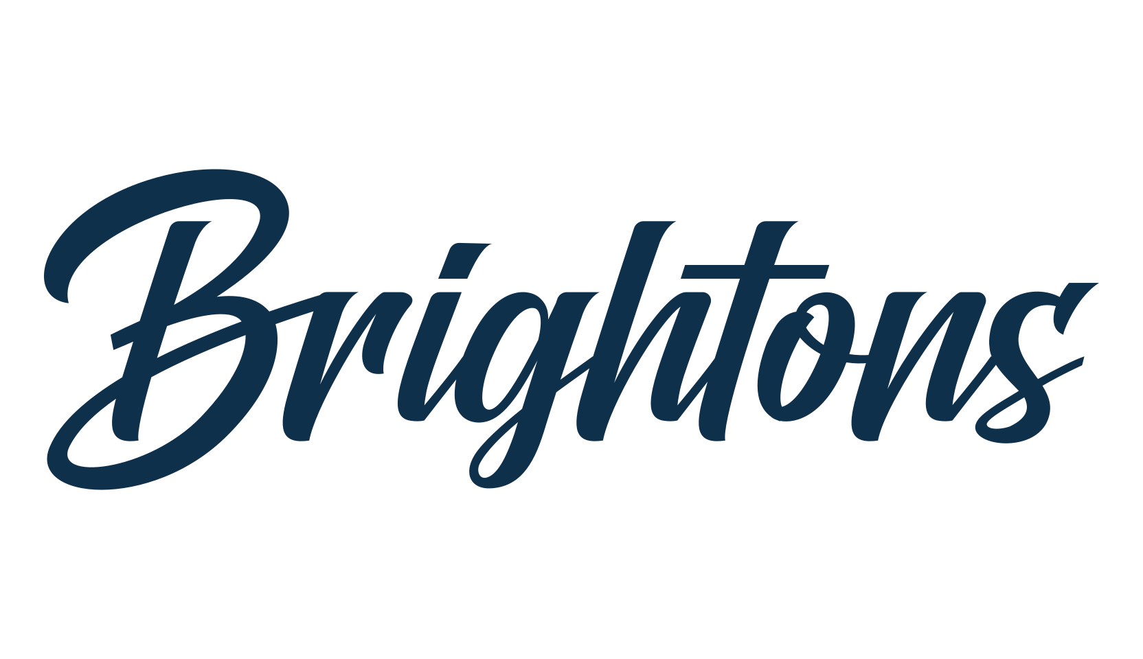 Brightons, fancy various decorative script calligraphy font preview