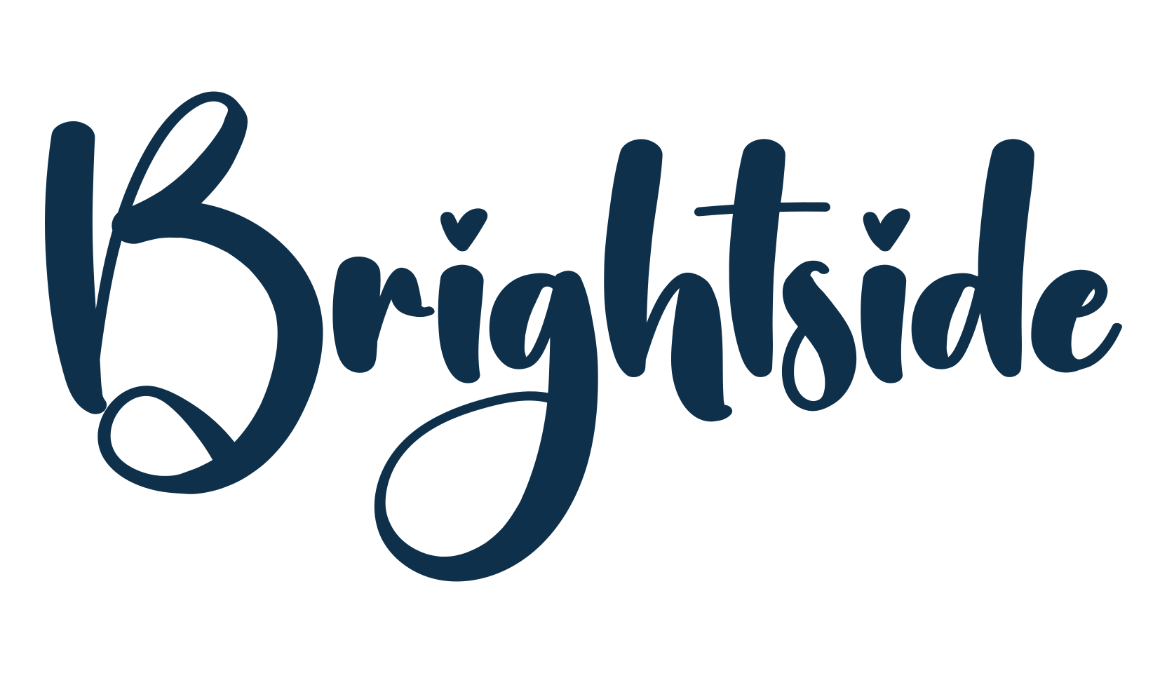 Brightside (brightside-5), fancy decorative font preview