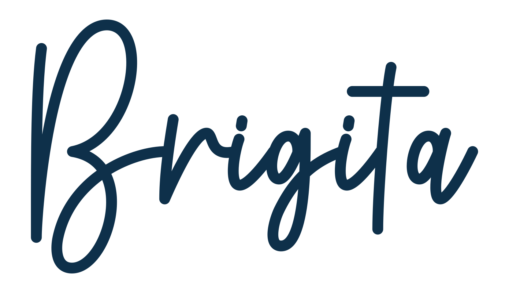Brigita (brigita-3), script handwritten fancy decorative calligraphy font preview