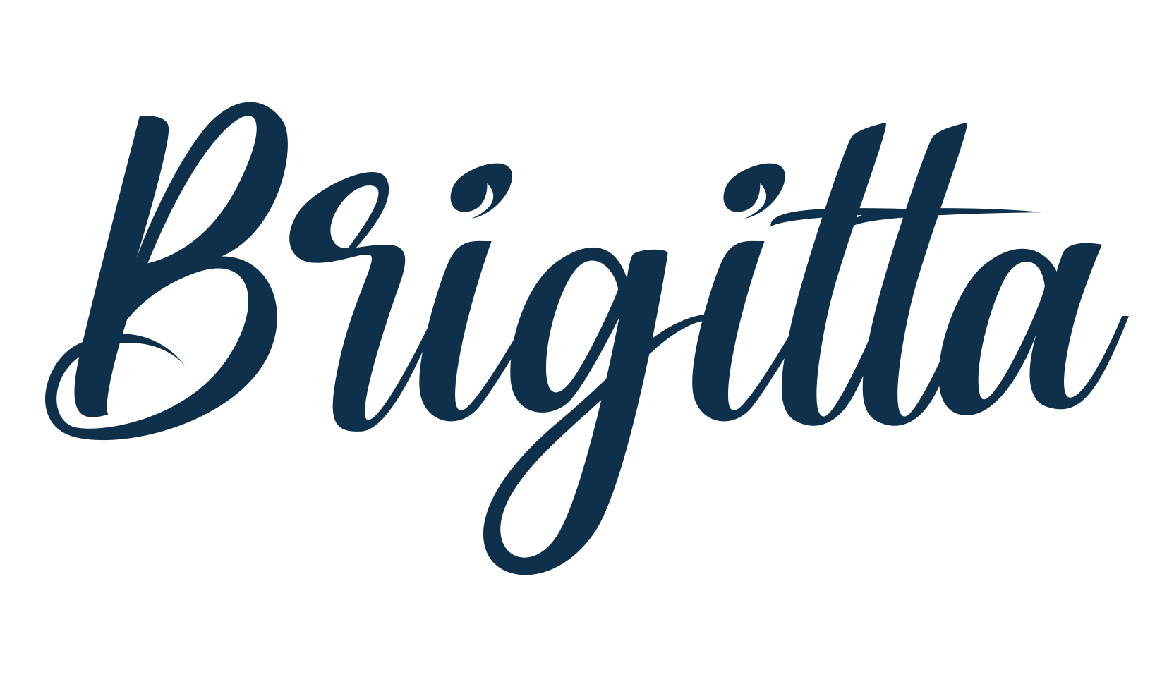 Brigitta (brigitta-2), script calligraphy fancy decorative font preview