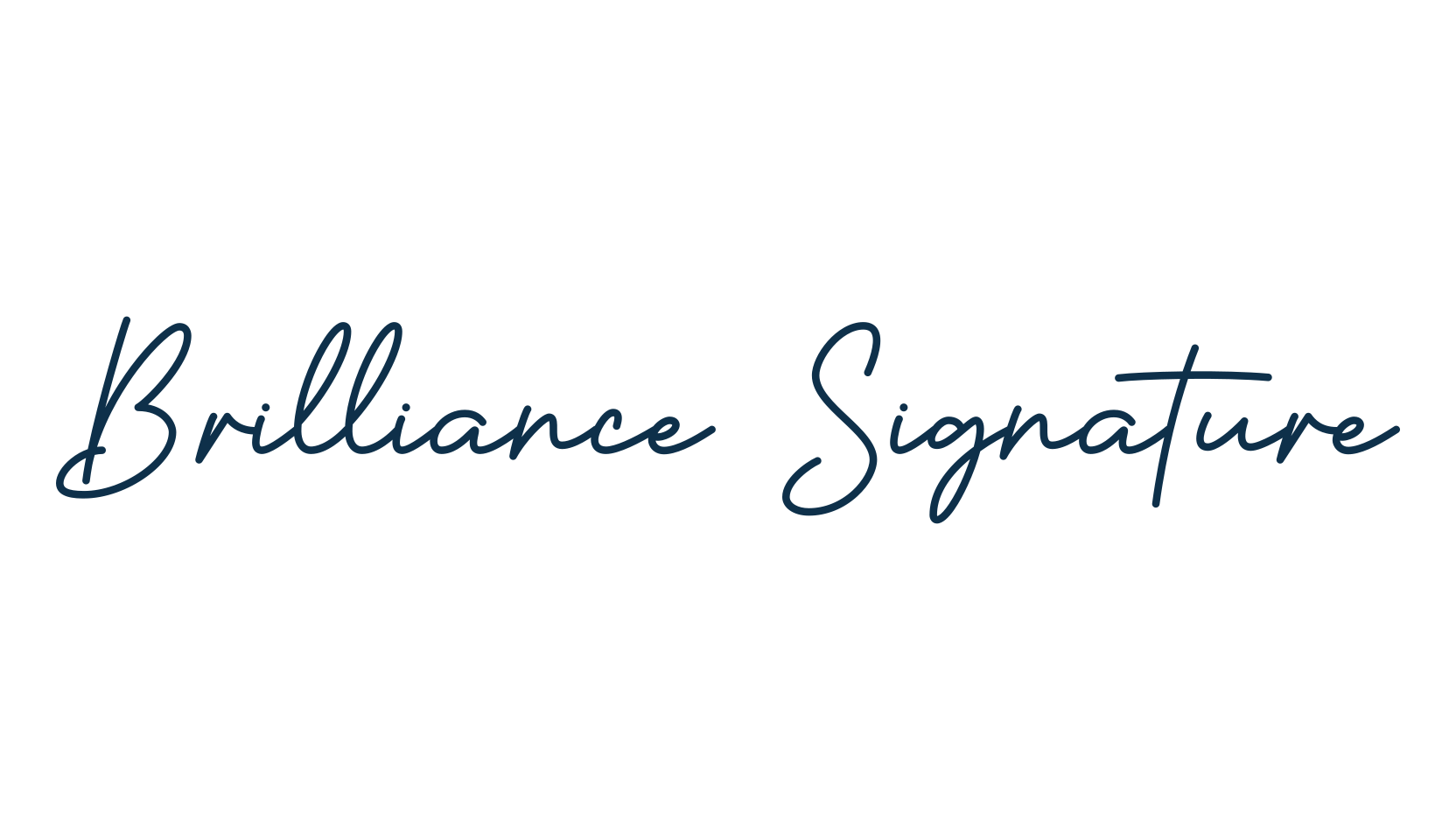Brilliance Signature, script handwritten fancy decorative calligraphy font preview