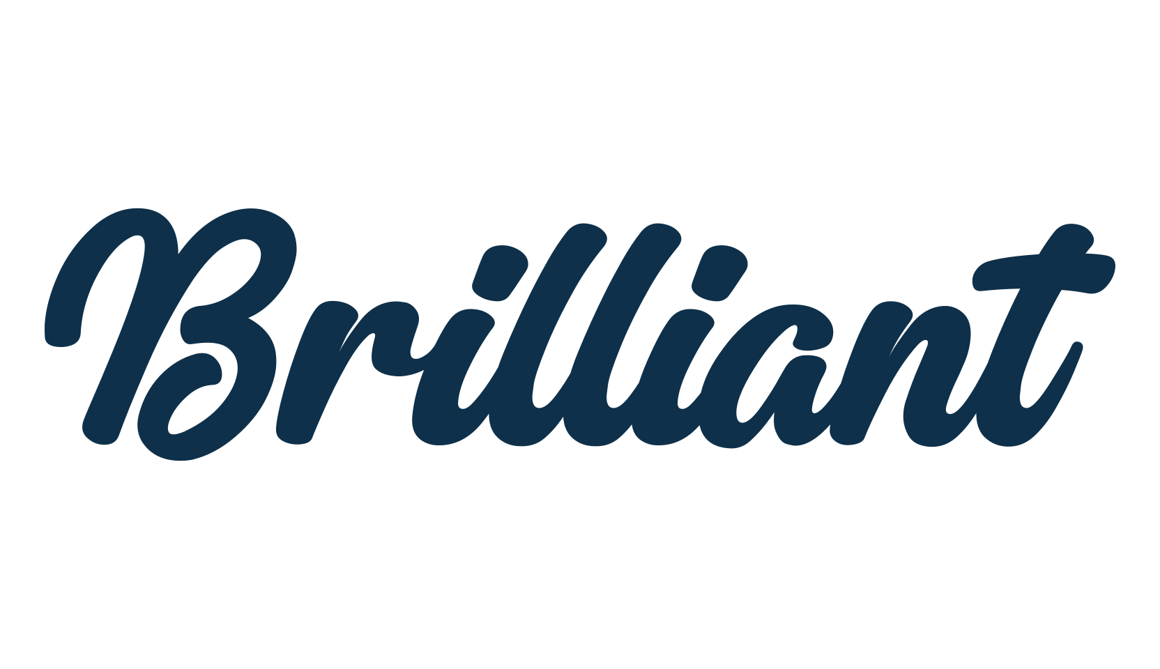 Brilliant (brilliant-10), fancy decorative font preview