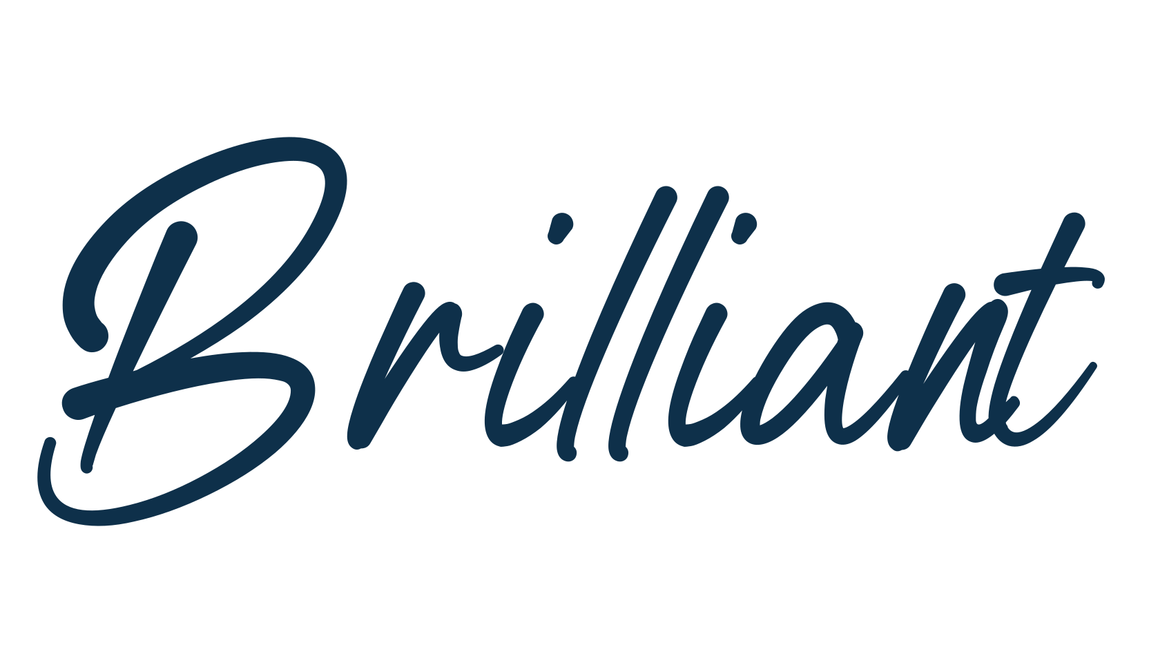 Brilliant (brilliant-3), script handwritten fancy decorative calligraphy font preview