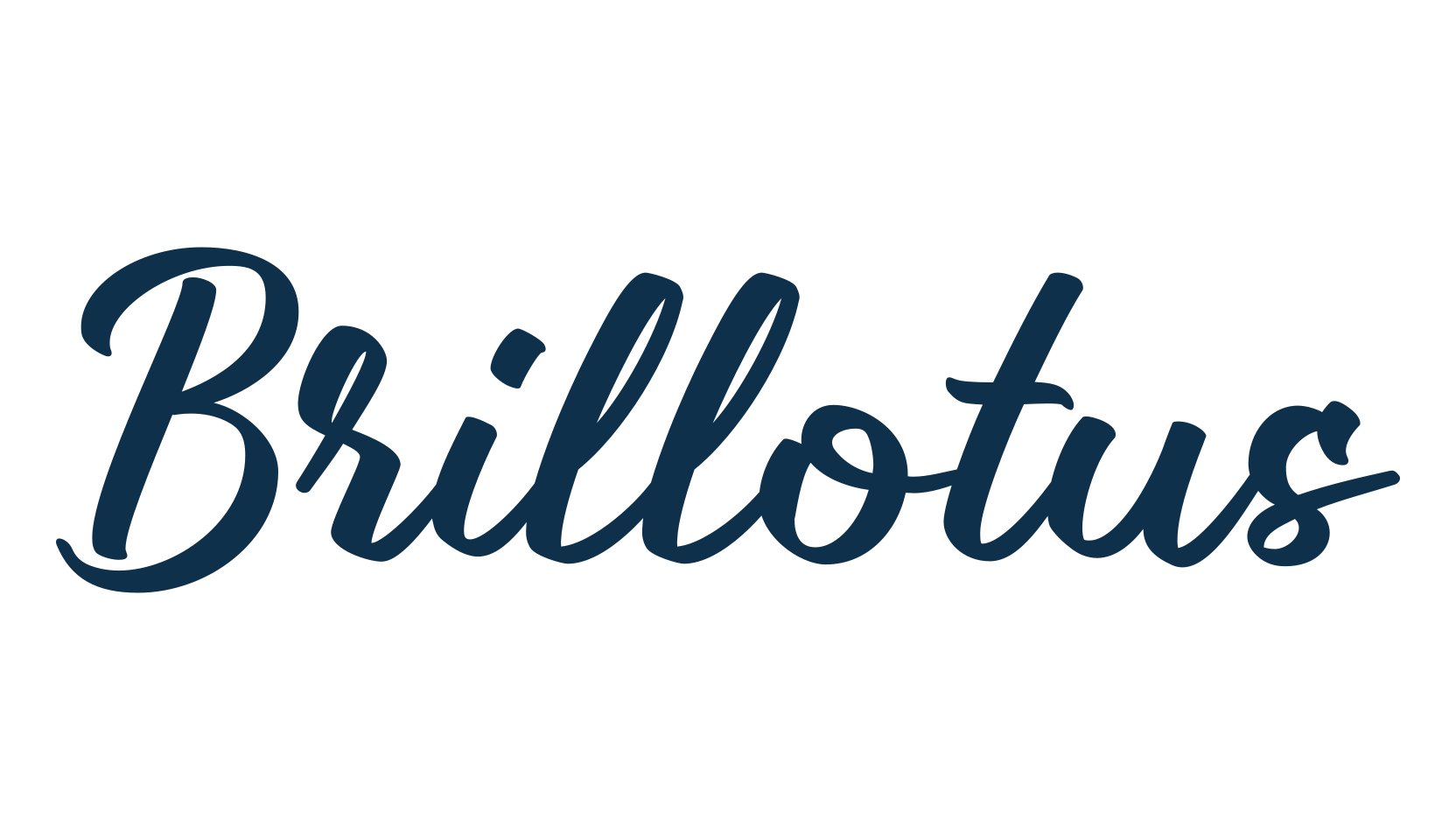 Brillotus, brush font preview