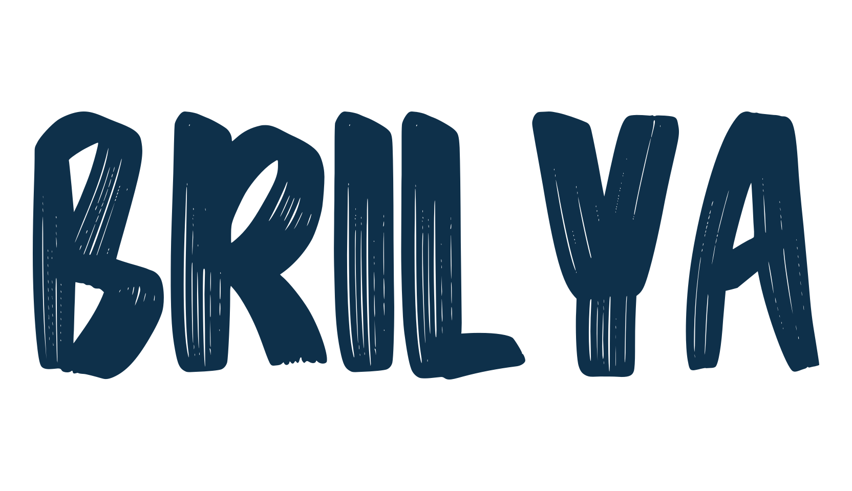 Brilya, script brush fancy decorative calligraphy font preview