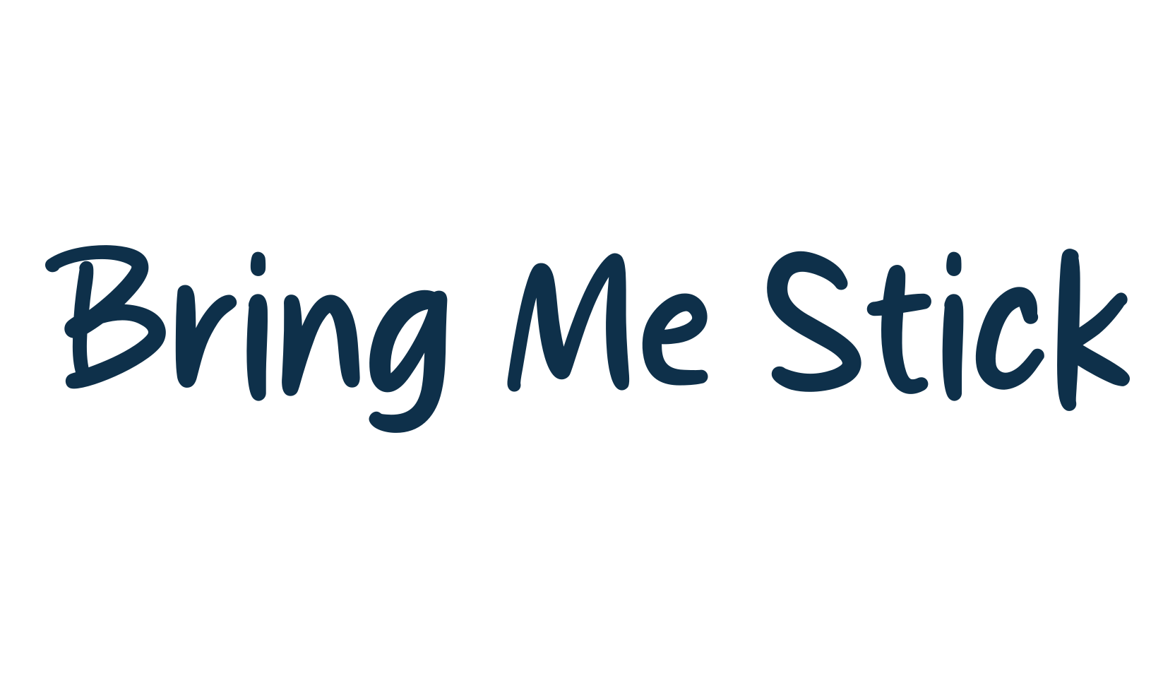 Bring Me Stick, script handwritten fancy decorative calligraphy font preview
