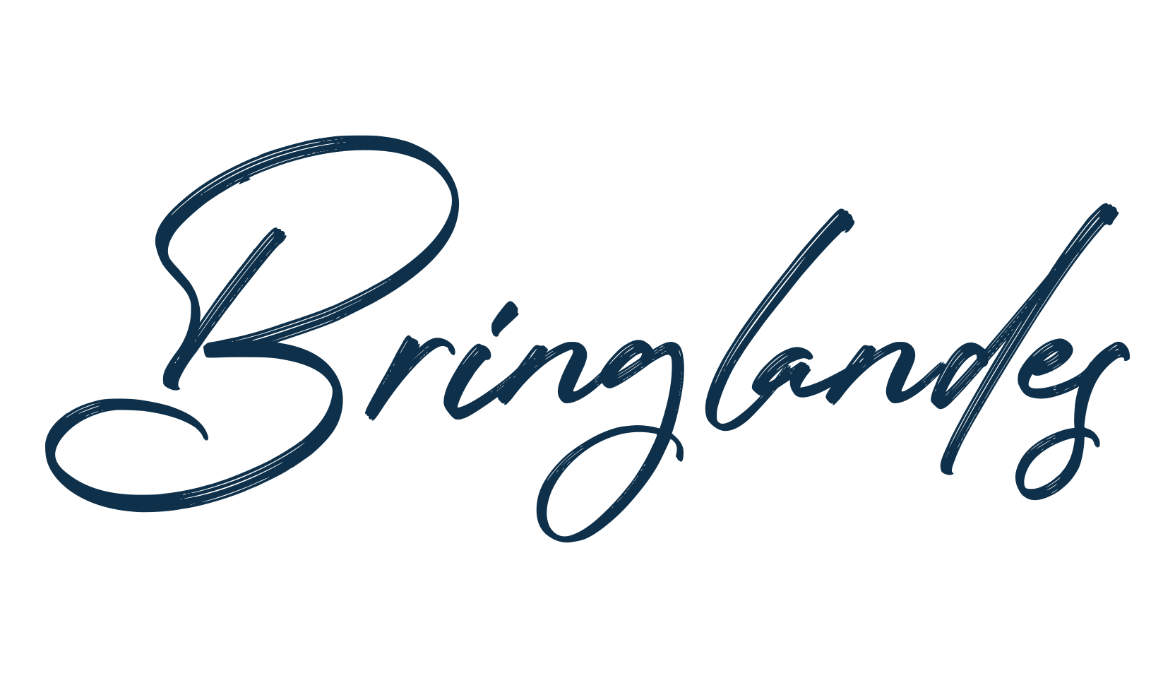 Bringlandes, handwriting font preview