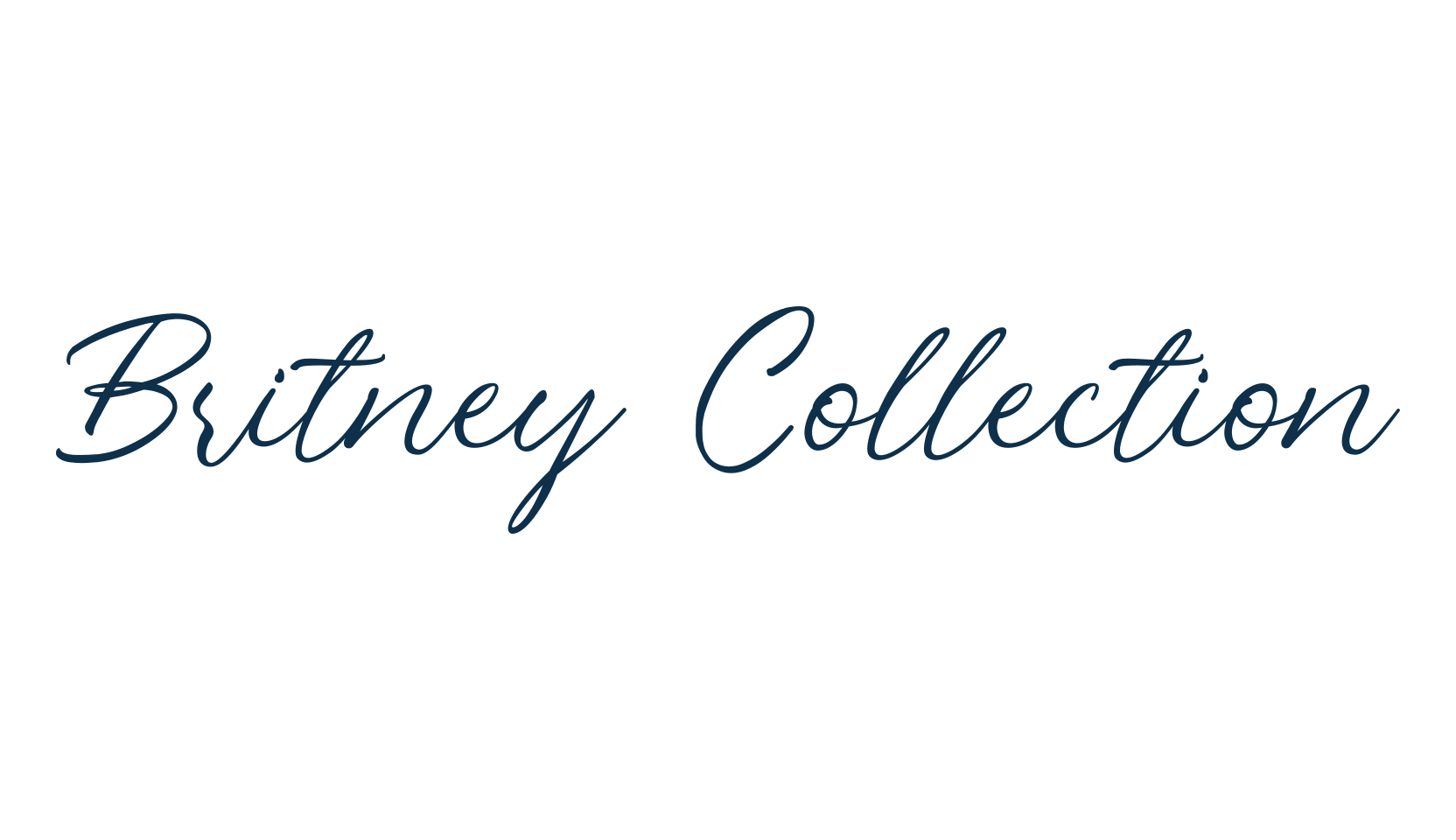 Britney Collection, script handwritten fancy decorative calligraphy font preview