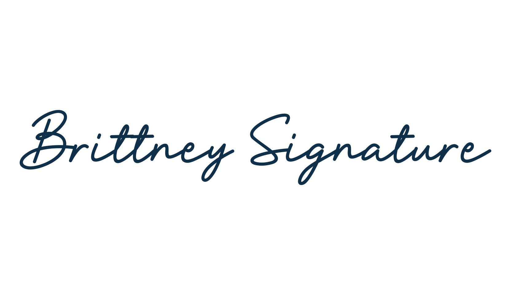 Brittney Signature (brittney-signature-3), handwriting font preview