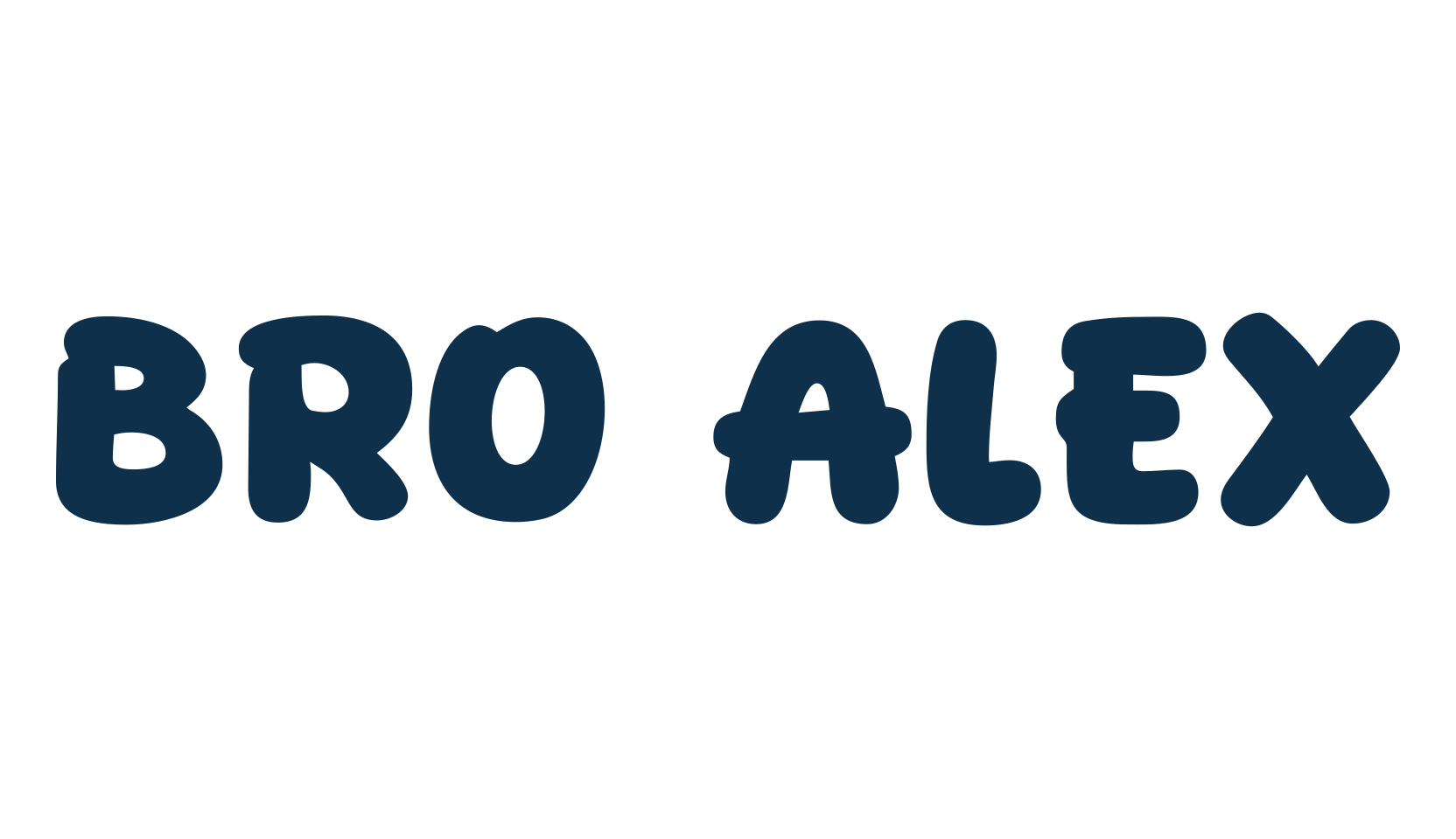 Bro Alex, fancy cartoon decorative font preview