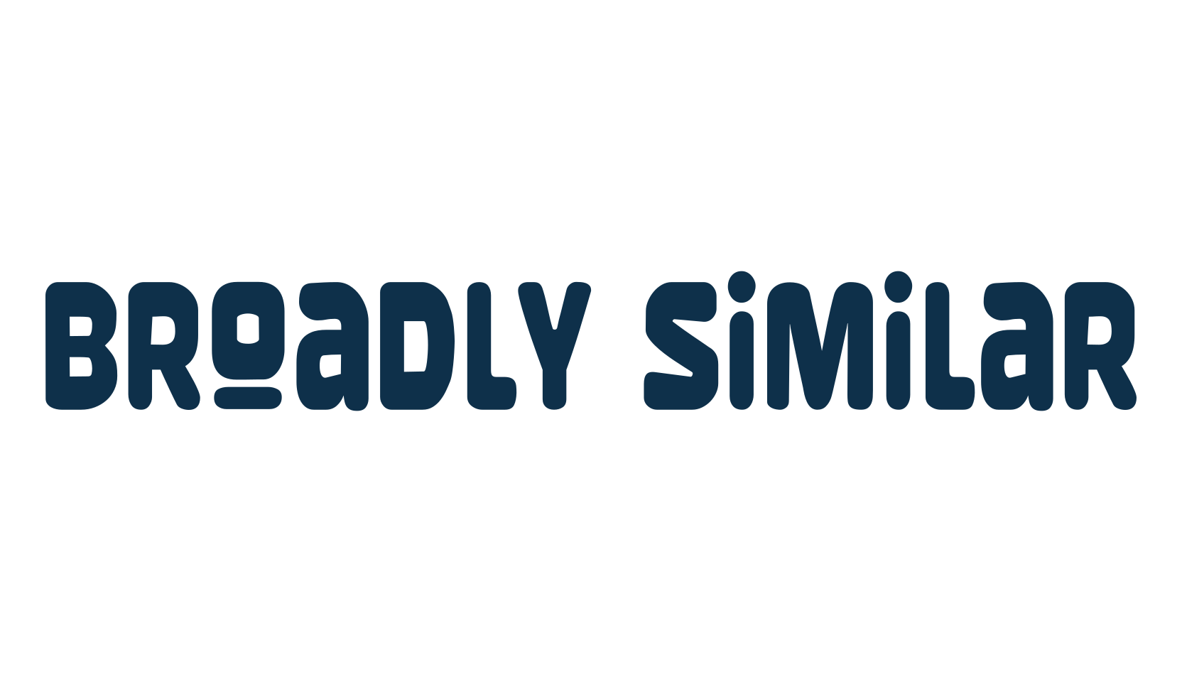Broadly Similar, fancy various decorative font preview