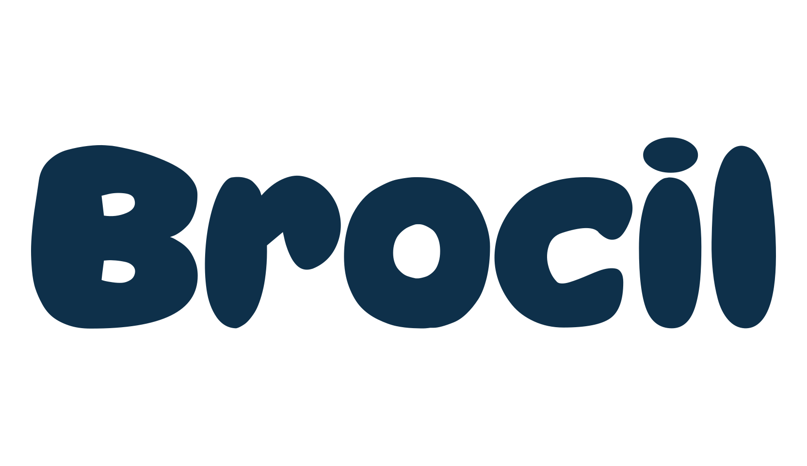 Brocil, cartoon font preview