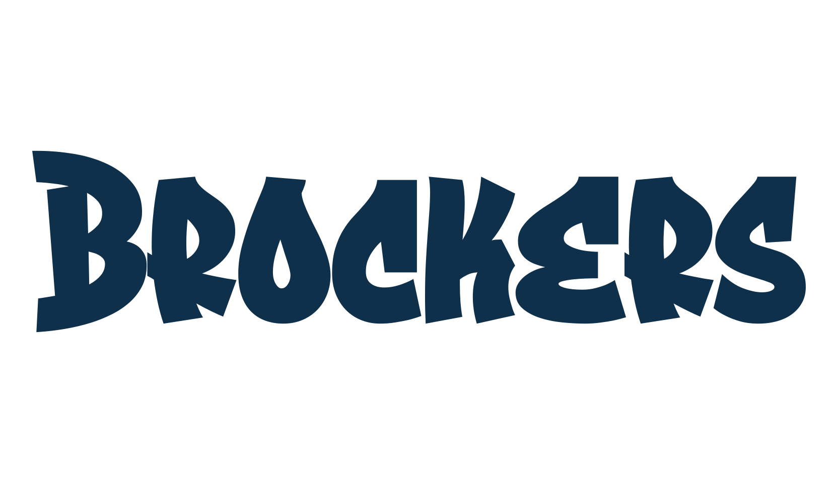 Brockers, graffiti font preview