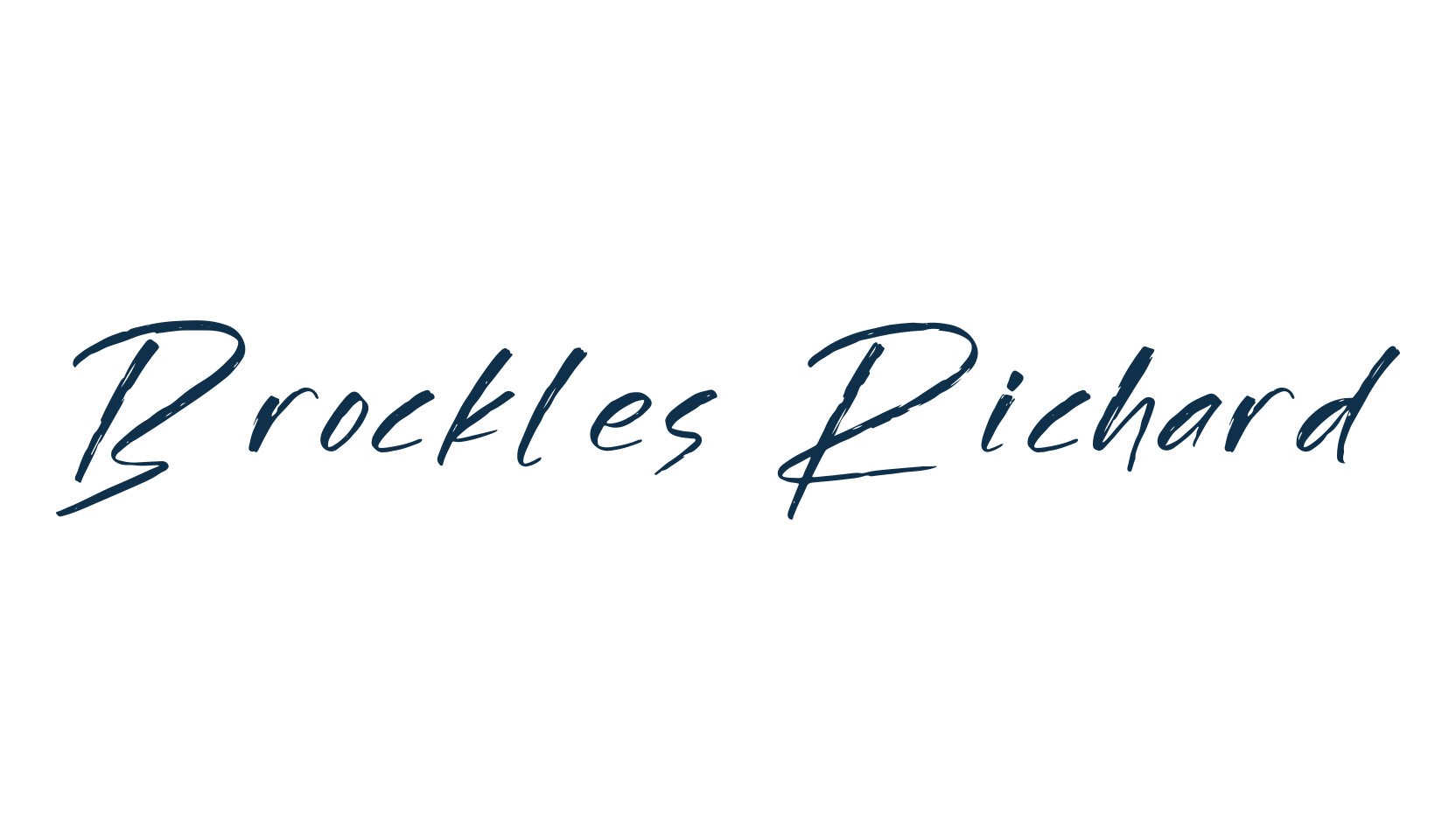 Brockles Richard, script handwritten fancy decorative calligraphy font preview