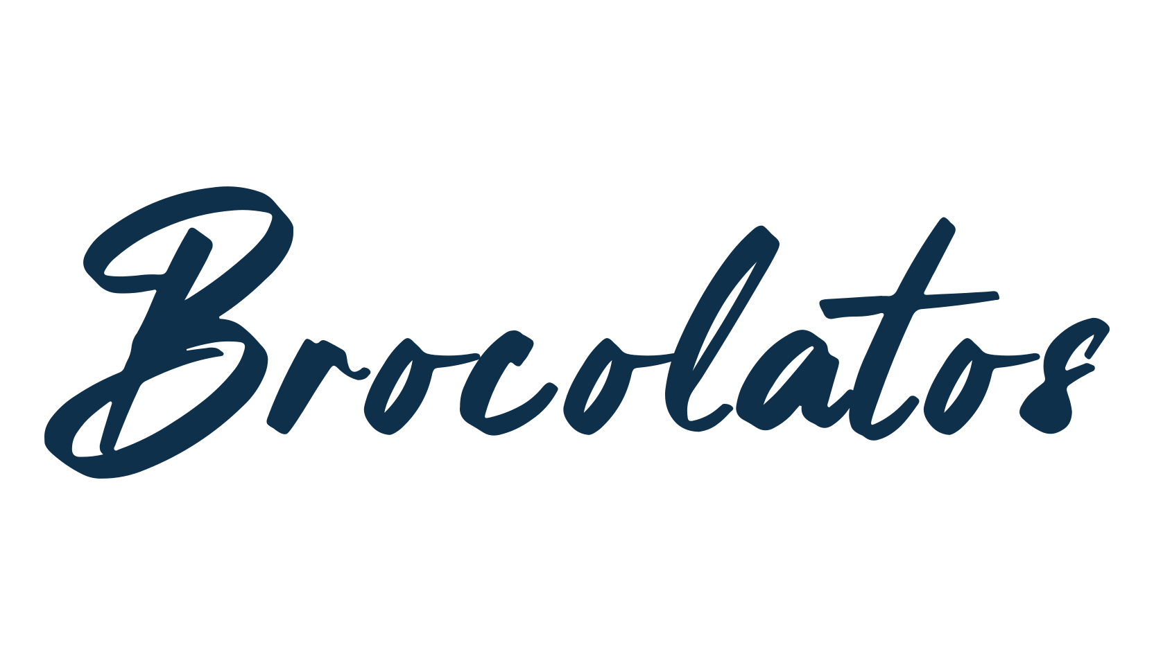 Brocolatos, script brush fancy decorative calligraphy font preview