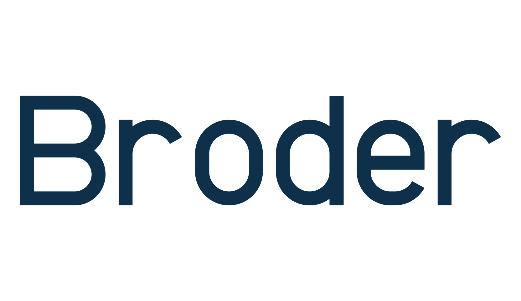 Broder, basic sans serif font preview