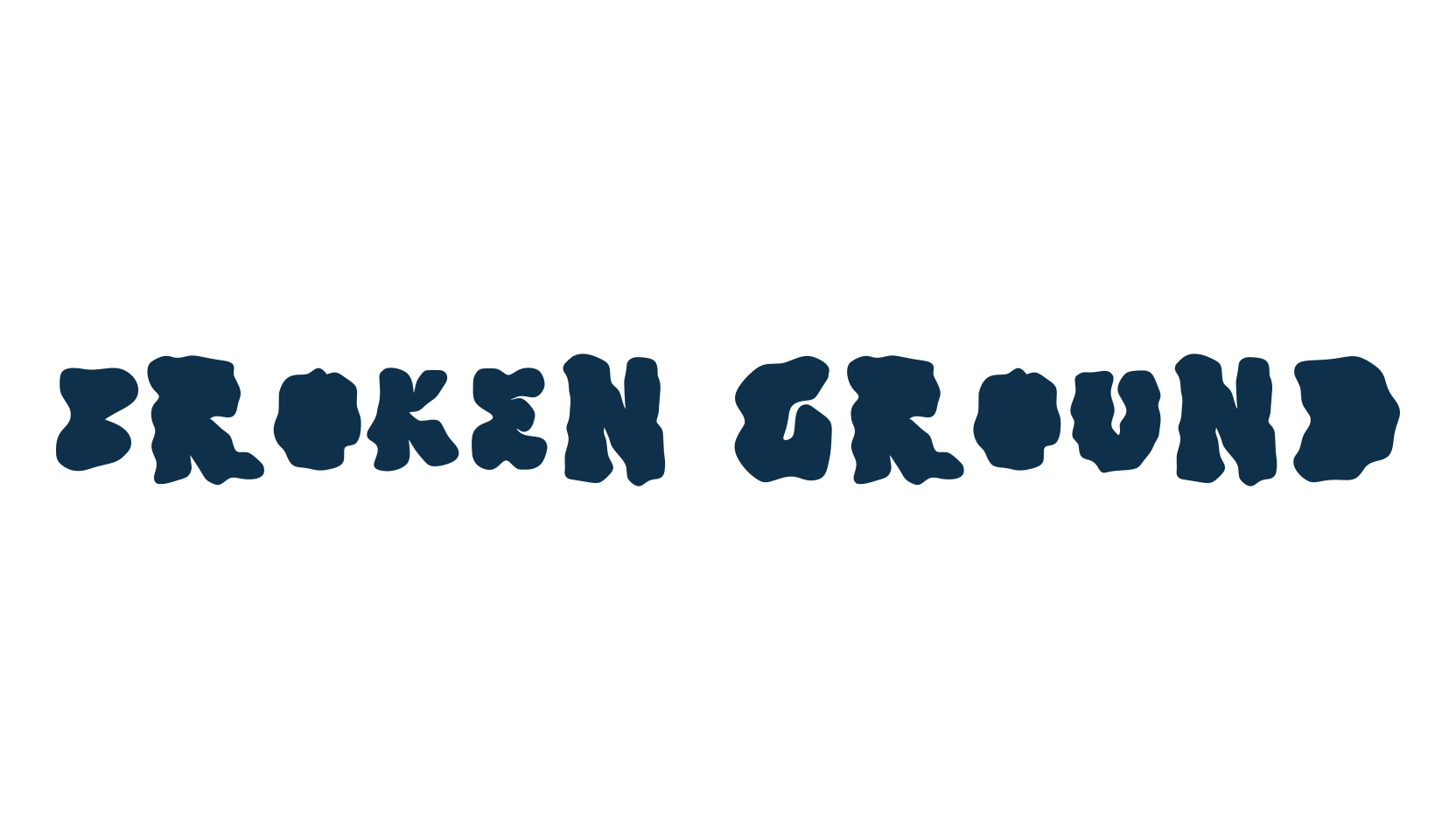 Broken Ground (broken-ground-2), display market font preview