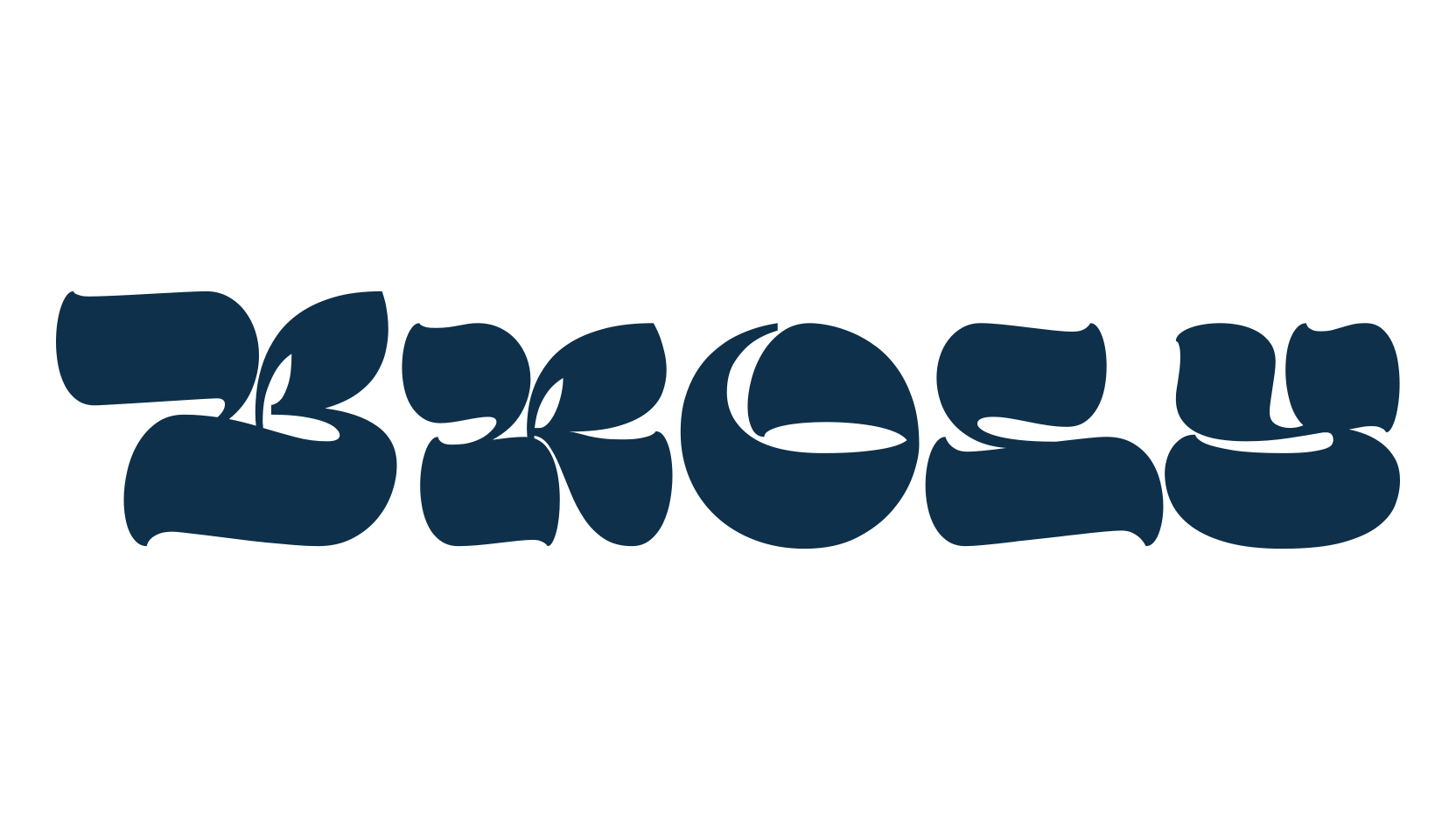 Broly, groovy font preview