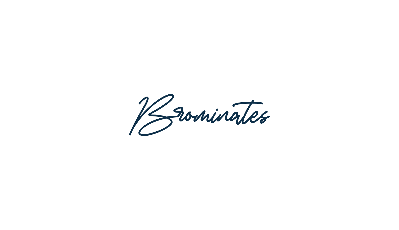 Brominates, script handwritten fancy decorative calligraphy font preview