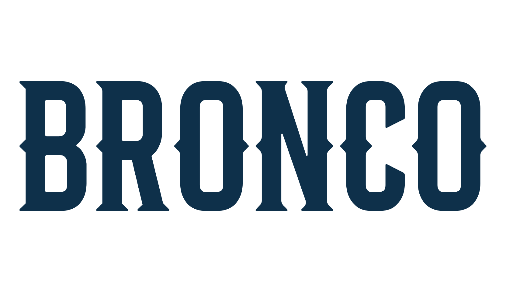 Bronco, western font preview
