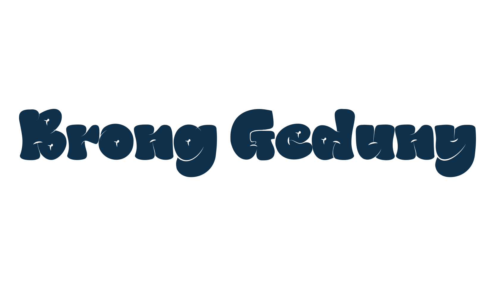 Brong Geduny, graffiti font preview